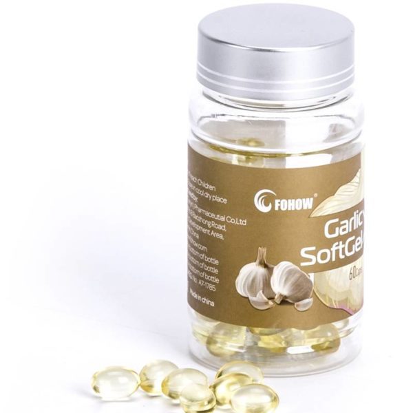 Fohow Oil Capsules with Garlic Extract / Garlic Essence Oil Soft Capsule изготовлены из высококачественного чеснока.